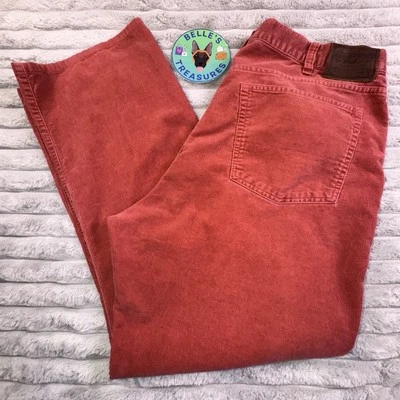 Pantalones de pana Polo Ralph Lauren para hombre 38x30 salmón (rojo apagado) de colección pierna recta Foto 1 de 4