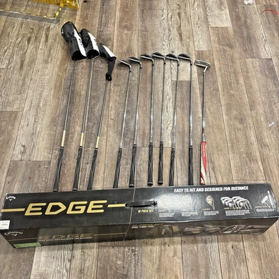 Conjunto de tacos de golfe 2021 Callaway Edge 10 peças, R/H, flex regular, 10,5* com caixa - Imagem 1 de 4
