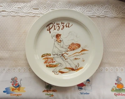 Thomas Porzellan Pizza Teller Dm.30 cm Kunst-Palette Regnitzlosau K+T Kleiber - Bild 1 von 2