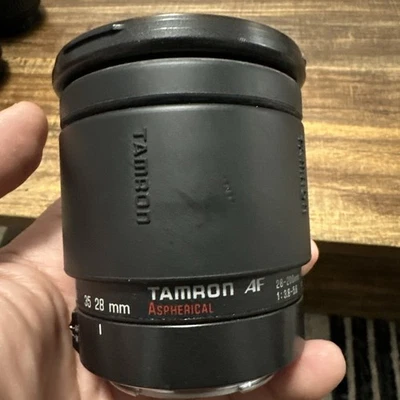 Objetivo asférico Tamron AF 28-200mm 1:3.8-5.6, hecho en Japón Montaje de cañón Foto 1 de 4