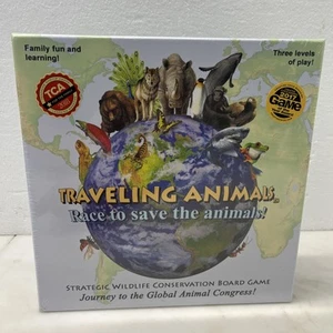 Traveling Animals Race To Save The Animals Board Game - Picture 1 of 2