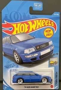 HOT WHEELS '94 AUDI AVANT RS2 BLAU 157/250. SIEHE KOMBIANGEBOTE! - Bild 1 von 1