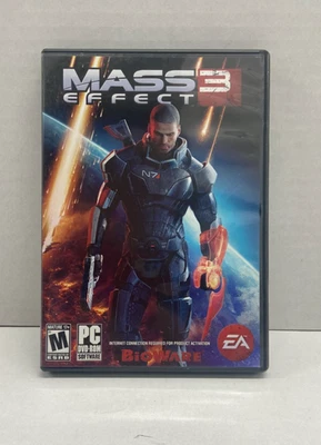 Mass Effect 3 PC DVD Bioware EA Complete CIB Sci-Fi RPG Shooter Windows - Image 1 of 4