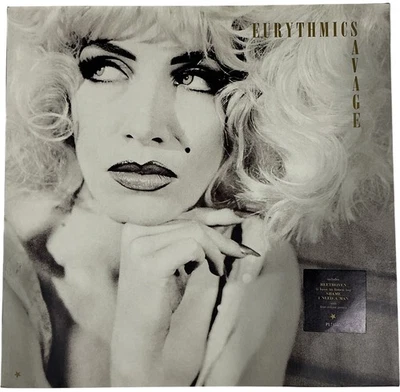Eurythmics Savage Vinyl Record PL71555 RCA 1987 Includes Poster 6193 - Image 1 of 4