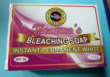 135 gram Navarro's Bleaching Soap Skin Whitening Soap Philippines spf 20 new