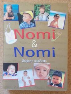 LIBRO NOMI E NOMI ORIGINE E SIGNIFICATO 2000 Demetra tascabile bambini figli - Picture 1 of 4