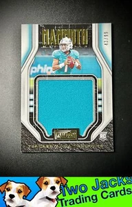 Tua Tagovailoa #MM-TT 43/99 Gold 2020 Panini Playbook Mammoth Material Miami - Foto 1 di 2