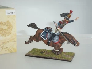 PRIMA LEGIONE NAP0244 FRANCESE 5° CORAZZIERE SOLDATO GETTATO DA CAVALLO FIGURA - Foto 1 di 2