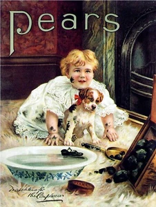 Pears Soap, Retro metal Sign/Plaque Wall vintage / Bathroom Gift - Picture 1 of 1