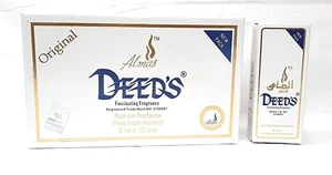 Almas Deed's Body Perfume Spray Original Pocket Roll On Fragrance 8ML Set Of 12 - Picture 1 of 4