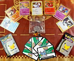 SPILLA CHARIZARD + POKEMON CELEBRAZIONI 25° ANNIVERSARIO. LOTTO COLLEZIONE ULTRA PREMIUM - Foto 1 di 2