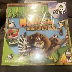 Dreamworks Madagascar: Animal Trivia DVD Juego 2005 Sellado de Fábrica B Igual - Imagen 1 de 2