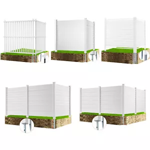 VEVOR Outdoor Privacy Screens 50" W x 50" H Air Conditioner Fence 3/2/4 Panels - Picture 1 of 62