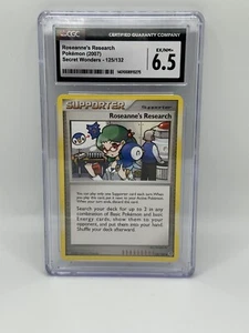 CGA 6.5 Roseanne's Research 125/132 - Secret Wonders Pokemon (2007) - Picture 1 of 1