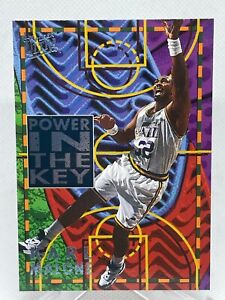 Karl Malone 1994-95 Fleer Ultra Power in the Key #5 Insert
