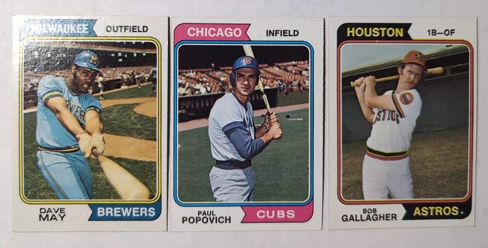 1974 Topps 1-250 Pick from drop down list - Image 1 of 1