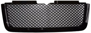 Front Grille for Chevy Chevrolet Trailblazer LT 2006-2009 4DR Glossy Black - Picture 1 of 1