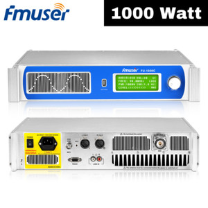 1000W 1KW FM Transmitter 1000 Watt FM Radio Broadcast Stations equipment