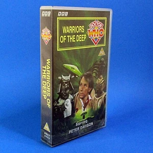 Doctor Who: Warriors of the Deep (VHS Cassette, 1995 BBC) PAL Tested - Imagen 1 de 5