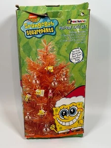 Sponge Bob Schwammkopf Urlaub Weihnachtsbaum Set mit Ornamenten Spielzeug-R-US 2003 - Bild 1 von 13