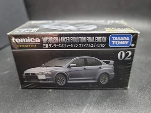 Tomica Premium #02 Mitsubishi Lancer Evolution Final Edition 1/61 *US Seller* - Picture 1 of 2