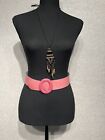 Calderon SZ S Pink Leather Belt 24 to 26 inches