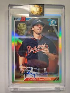 2021 Topps Archives Signature Series Dansby Swanson AUTO 02/16 Sealed