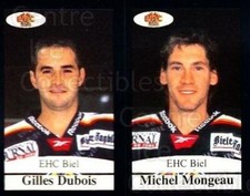 1999-00 Swiss Panini Stickers #304 Gilles Dubois, Michel Mongeau
