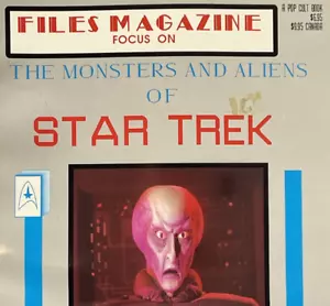 Star Trek Files 1987 Files Magazine Monsters And Aliens #1 by John Peel - Picture 1 of 5
