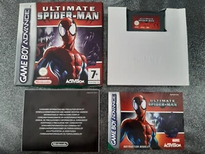 ultimate spider man marvel nintendo game boy advance GBA complete CIB UKV π¬π§ - Foto 1 di 7