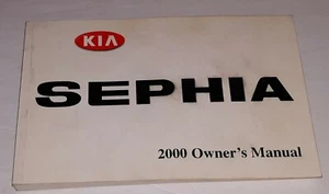 2000 Kia Sephia Owner's Manual  - Picture 1 of 8