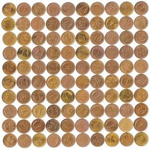 Polish 1 Grosz | 100 Coins | Oak Leaves | Eagle | Poland | KM276 | 1990 - 2014 - Picture 1 of 3