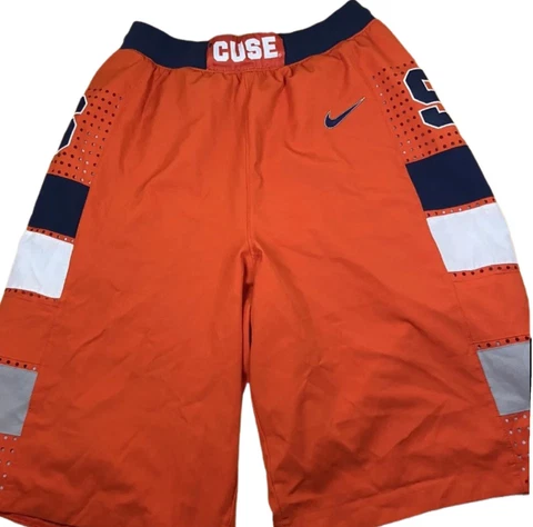Nike Dri-Fit Syracuse Orange Basketball Shorts Size Small Cover