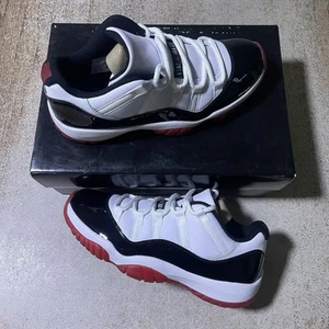 Air Jordan 11 Retro Low Concord Bred AV2187-160 Mens Size 9.5 NEW IN BOX - Picture 1 of 9