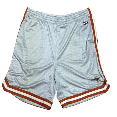 Pantalones Cortos de Baloncesto Pro Player Texas Longhorns Para Hombre Gris Malla Talla L Foto 1 de 4