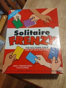 Juego de Cartas Solitario Frenesí COMPLETO Jax 2002 Familia Secuencia Rápida - Imagen 1 de 5