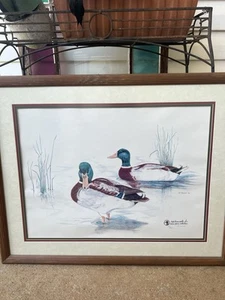 R Tally Signed Limited Edition Litho 1992 Exclusively For Duck Head Apparel - Bild 1 von 14