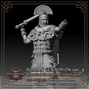 Centurión Imperio Romano 4 - Escala 1/18 a 1/6 - Kit Modelo Figura Impresa en Resina 3D - Imagen 1 de 17