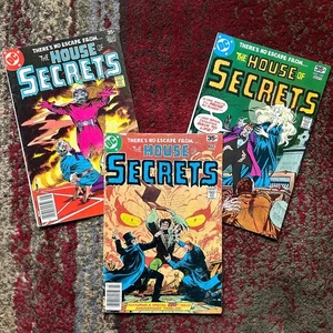 Lot of 3 House of Secrets with Jim Starlin + Jim Aparo Cover Art 1977 DC Comics - Picture 1 of 24
