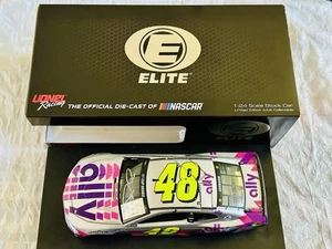 JIMMIE JOHNSON SIGNED 2020 ALLY FINALE RETIREMENT NASCAR 1/24 CAR!!!! - Picture 1 of 5