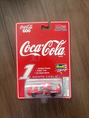 1997 Revell Racing Coca-Cola 600 NASCAR #1 Monte Carlo Diecast Car 1/64 NOS MOC  - Image 1 of 3