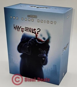 THE DARK KNIGHT (EMPTY BOXSET) **NO STEELBOOKS / NO BLU-RAY DISCS** [MANTA LAB] - Picture 1 of 10