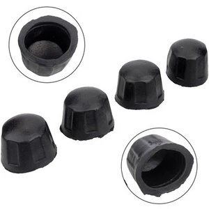 High Strength Rubber Dust Cover Nuts Compatible with ATVs and Go Karts - Picture 1 of 8