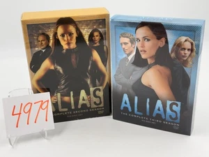 Alias Complete 2nd and 3rd Seasons, DVD, Jennifer Garner, Bradley Cooper - Picture 1 of 11