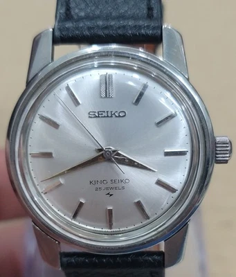 Vintage SEIKO Hand-Winding Watch/ KING SEIKO 44-9990 25J SS Janpan Men Watch - Image 1 of 4