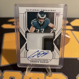 2024 Panini National Treasures Cooper Dejean TRUE RPA 33/49 Jersey Match Rare! - Picture 1 of 2