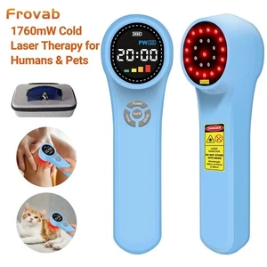 Laser freddo professionale LLLT 1760mW 660nm 810nm 980nm dispositivo antidolorifico domestico - Foto 1 di 14