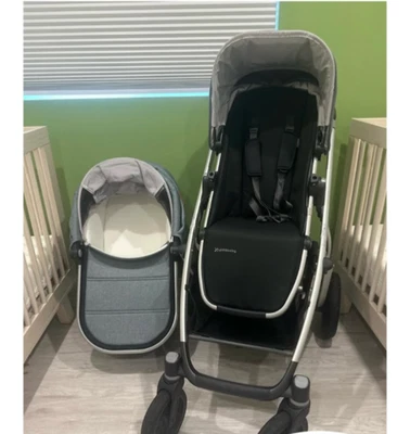 UPPAbaby Bassinet for standalone, hooks to stroller and travel system, EUC - Image 1 of 3