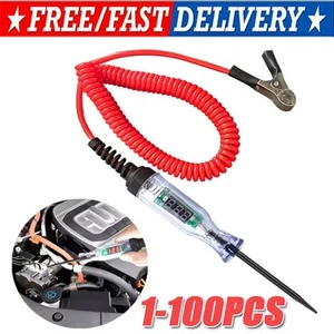 Digital Electric Voltage Circuit Tester Automotive Test Light Car Truck 3-48V US - Picture 1 of 15