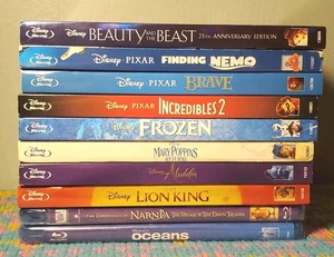 10 Blu-Ray Lot (Neu/Versiegelt) Disney Narnia König der Löwen Nemo Frozen Poppins Brave - Bild 1 von 20